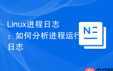 Linux进程日志：如何分析进程运行日志