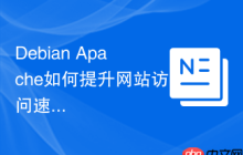 Debian Apache如何提升网站访问速度
