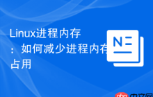 Linux进程内存：如何减少进程内存占用