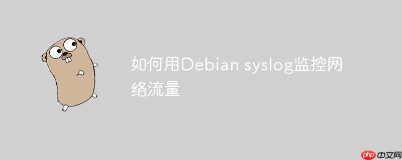 如何用debian syslog监控网络流量