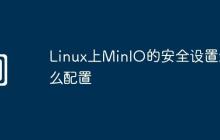 Linux上MinIO的安全设置怎么配置