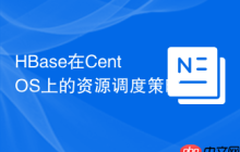 HBase在CentOS上的资源调度策略