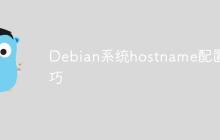 Debian系统hostname配置技巧
