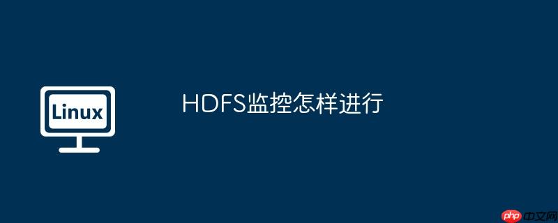 hdfs监控怎样进行