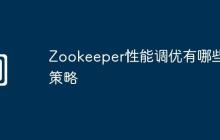 Zookeeper性能调优有哪些策略