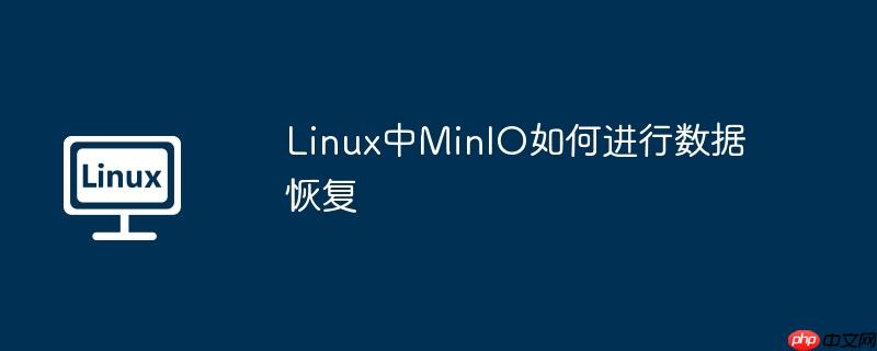 Linux中MinIO如何进行数据恢复-小浪学习网