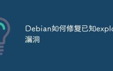 Debian如何修复已知exploit漏洞