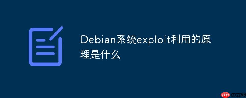 Debian系统exploit利用的原理是什么-小浪学习网