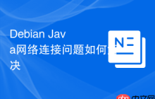 Debian Java网络连接问题如何解决