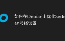 如何在Debian上优化Sedebian网络设置