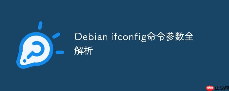 Debian ifconfig命令参数全解析-小浪学习网