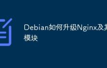 Debian如何升级Nginx及其模块
