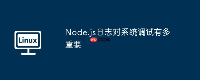 node.js日志对系统调试有多重要