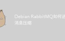 Debian RabbitMQ如何进行消息压缩