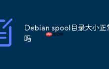 Debian spool目录大小正常吗