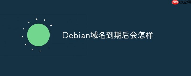 Debian域名到期后會怎樣 - 小浪云數據