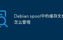 Debian spool中的缓存文件怎么管理