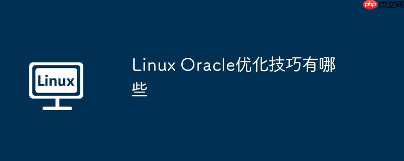 Linux Oracle優化技巧有哪些 - 小浪云數據