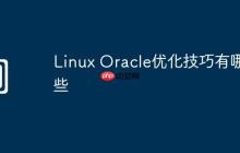 Linux Oracle优化技巧有哪些