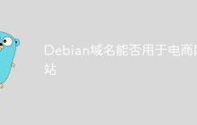 Debian域名能否用于电商网站