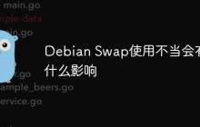 Debian Swap使用不当会有什么影响