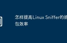 怎样提高Linux Sniffer的抓包效率