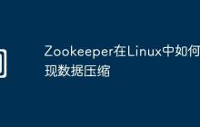 Zookeeper在Linux中如何实现数据压缩