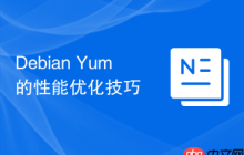 Debian Yum的性能优化技巧