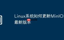Linux系统如何更新MinIO到最新版本