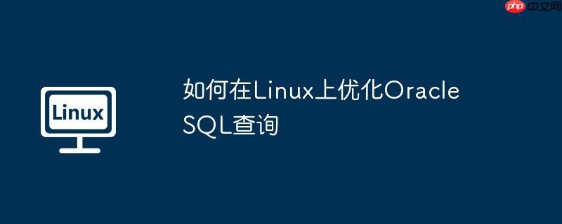 如何在Linux上優(yōu)化Oracle SQL查詢(xún)