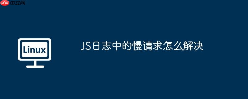 js日志中的慢请求怎么解决