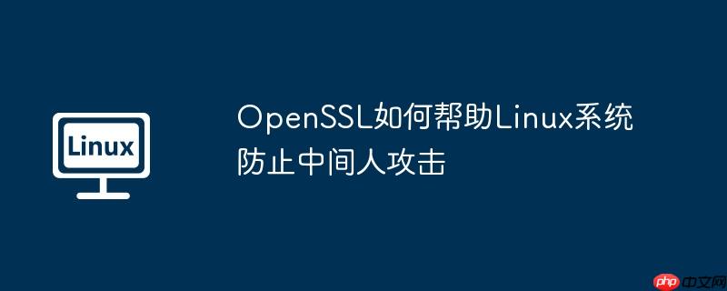 OpenSSL如何帮助Linux系统防止中间人攻击