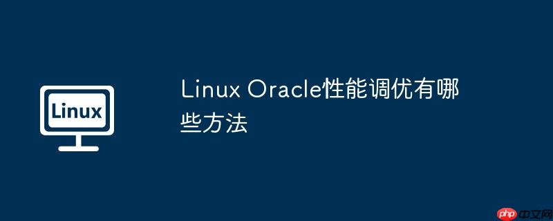 Linux Oracle性能調(diào)優(yōu)有哪些方法