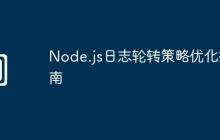 Node.js日志轮转策略优化指南