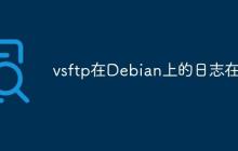 vsftp在Debian上的日志在哪
