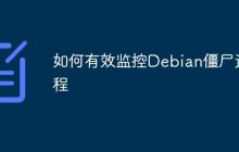 如何有效监控Debian僵尸进程