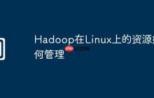 Hadoop在Linux上的资源如何管理