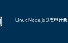 Linux Node.js日志审计要点