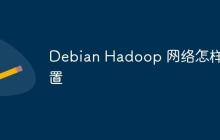 Debian Hadoop 网络怎样配置