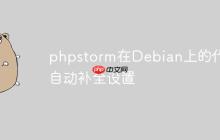 phpstorm在Debian上的代码自动补全设置