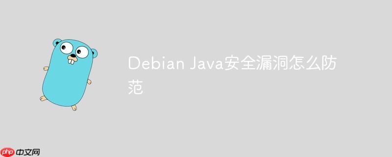 Debian Java安全漏洞怎么防范