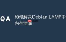 如何解决Debian LAMP中的内存泄漏