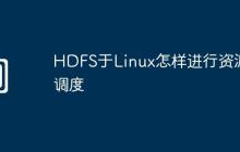 HDFS于Linux怎樣進行資源調(diào)度