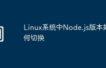 Linux系統(tǒng)中Node.js版本如何切換