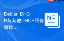 Debian DHCP与其他DHCP服务器比较