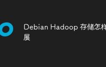 Debian Hadoop 存储怎样扩展