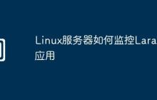 Linux服务器如何监控Laravel应用