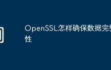 OpenSSL怎样确保数据完整性