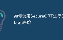 如何使用SecureCRT进行Debian备份