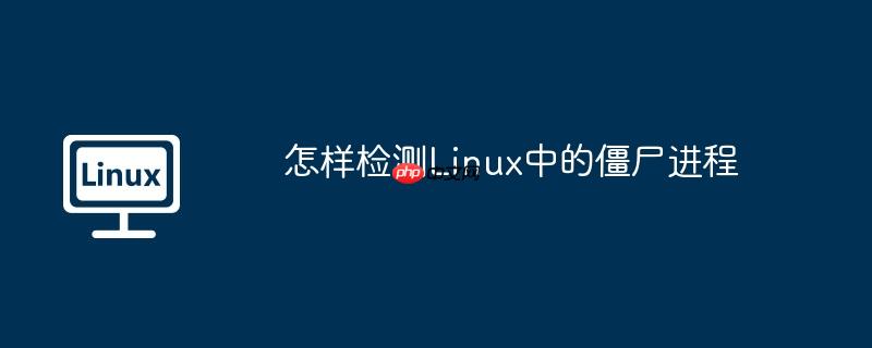 怎样检测linux中的僵尸进程